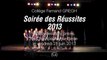 Soirée des Réussites 2013, collège Fernand GREGH (videoG)