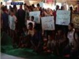 احتجاجات في الرقة ضد فصائل تابعة للمعارضة السورية