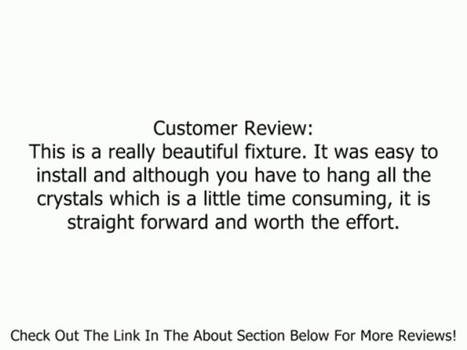 World Imports Lighting 2373-06 Bijoux 3-Light Flush Mount Fixture, Flemish Review