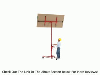 Pentagon Tools Pro Series Heavy Duty Drywall Lift and Panel Hoist 15 Foot Professional Quality! Review