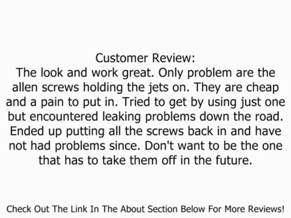 KOHLER K-8002-BRZ WaterTile 54-Nozzle Bodyspray, Oil-Rubbed Bronze Review