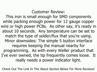 Weller WD1001 85w/120v Digital Single Channel Silver Series Soldering Station Review
