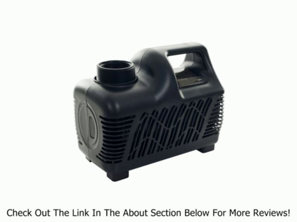 Crystal Pond Professional Waterfall Pump Model WFP5100 Review