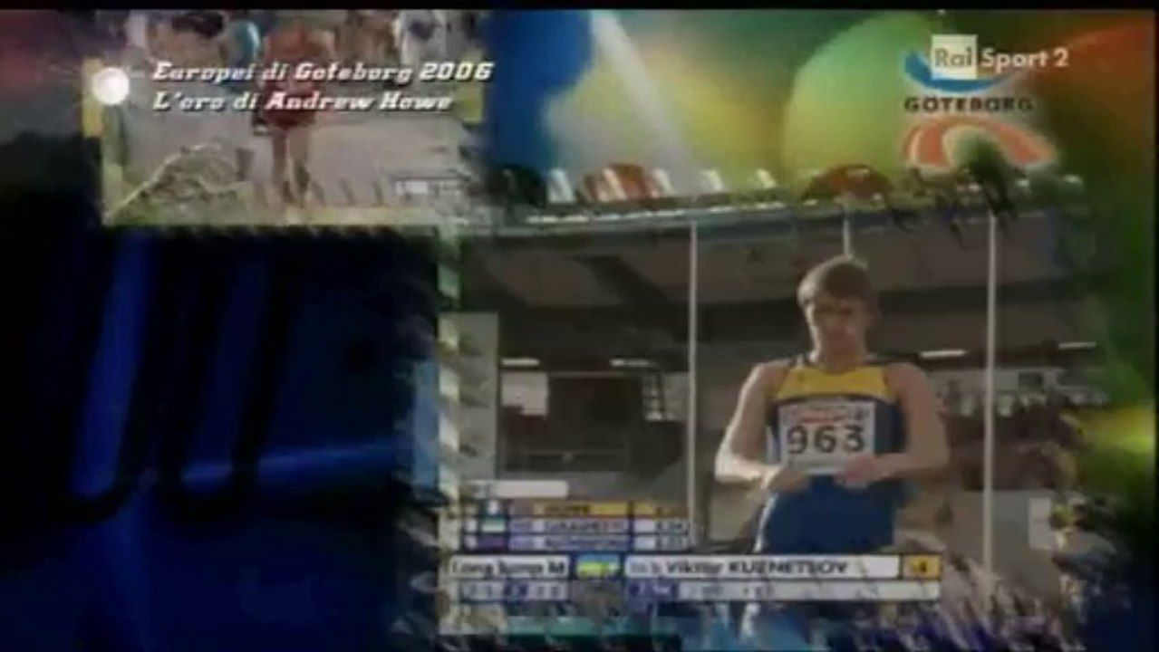 L' oro di Andrew Howe agli Europei di Goteborg 2006 - Perle di sport