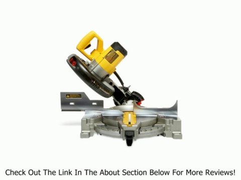 Factory-Reconditioned DEWALT DW713R Heavy-Duty 10-Inch Compound Miter Saw Review