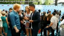 !!!Ed Sheeran red carpet interview Teen Choice Awards 2013