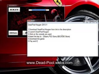 DeadPool - Keygen, Key GENERATOR [June 2013]