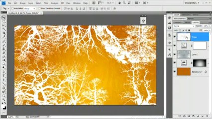 Adobe CS TUT VID-54 Photoshop Tutorial_ Create a Warm Grungy Background_