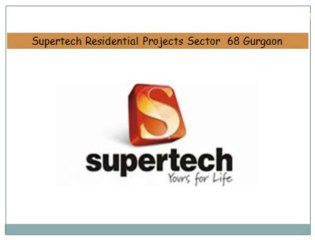 Supertech Sohna road///9873985976///Commercial Sec 68