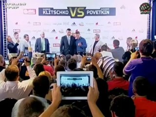 Поветкин vs Кличко   Дуэль взглядов.