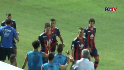 Massimo Drago e Stefano Pettinari al termine di Crotone-Latina