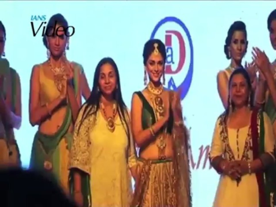 Aditi sets the ramp on fire