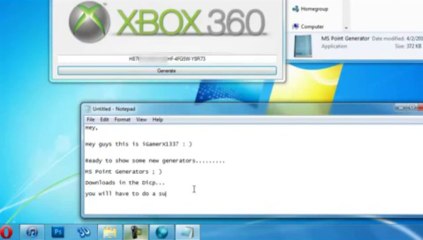 XBOX LIVE Microsoft Point Generator August 2013
