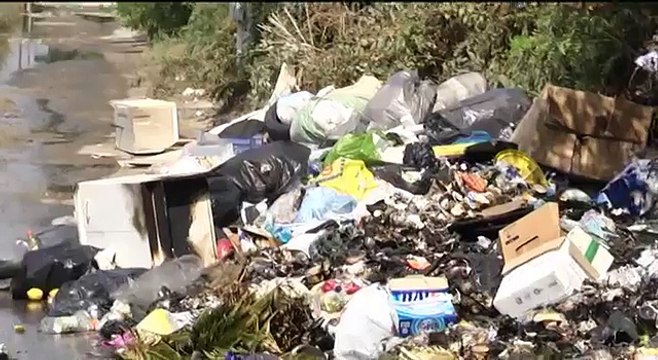 Quarto (NA) - Emergenza rifiuti e roghi tossici (07.08.13)