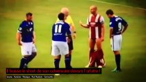 Quand un joueur baisse le short de son adversaire devant l'arbitre !