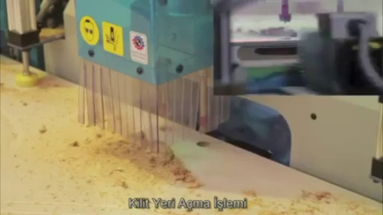 Automatic Door Keyhole Hinge Place Opening Machine