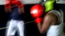 Mixed boxing training
