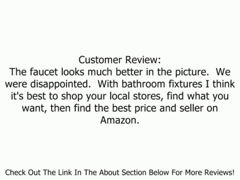 Pegasus 9000 8 Widespread Transitional Collection Luxury Bath Faucet 592-642L Brushed Nickel Review