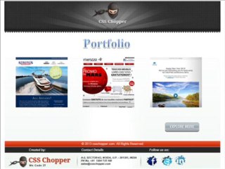 PSD To Email Template Development Services@CSS Chopper