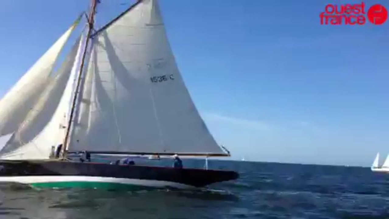 Les voiles de légendes dans la baie de La Baud - Les voiles de Légendes - Trophée Gavottes