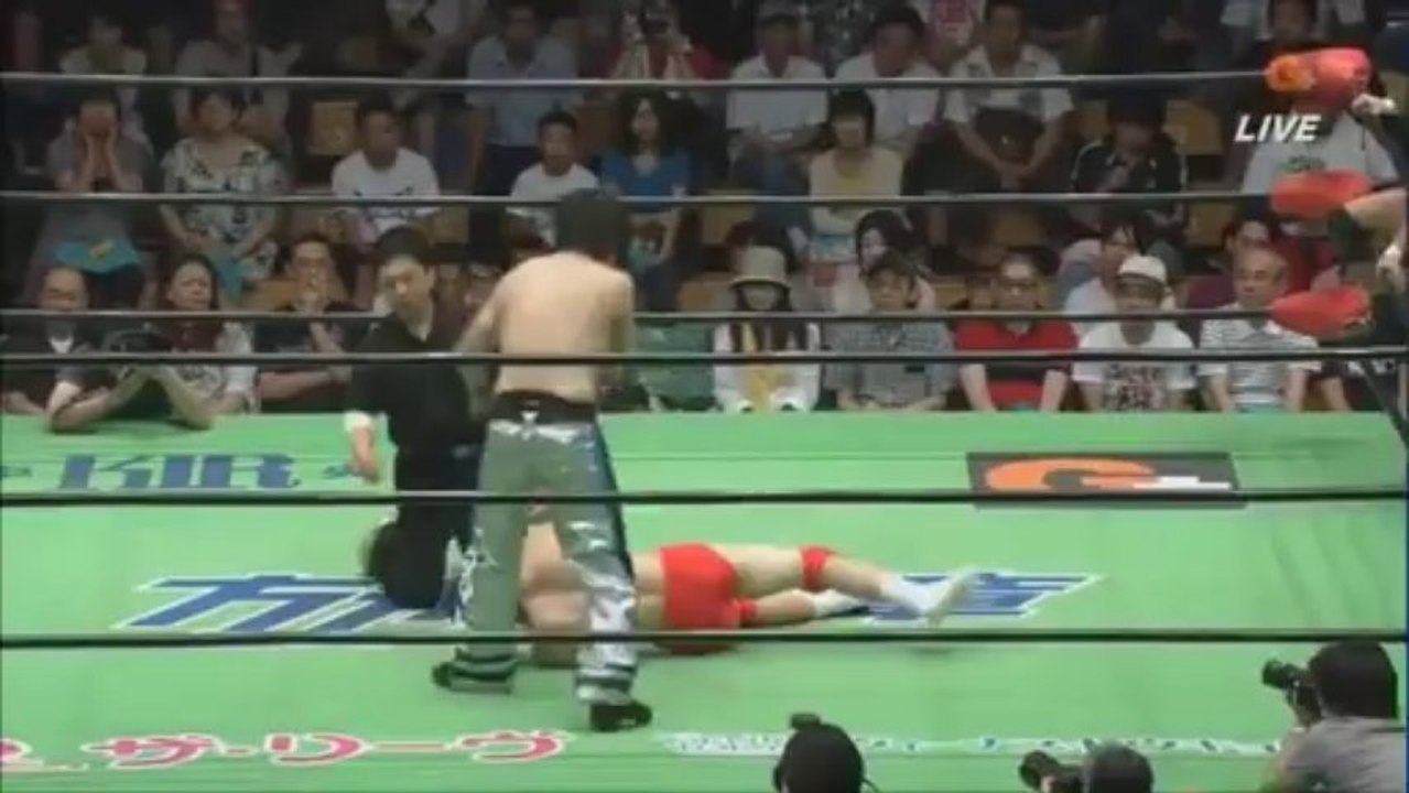 Daisuke Harada & Hitoshi Kumano vs. Shiori Asahi & Hiro Tonai (NOAH)
