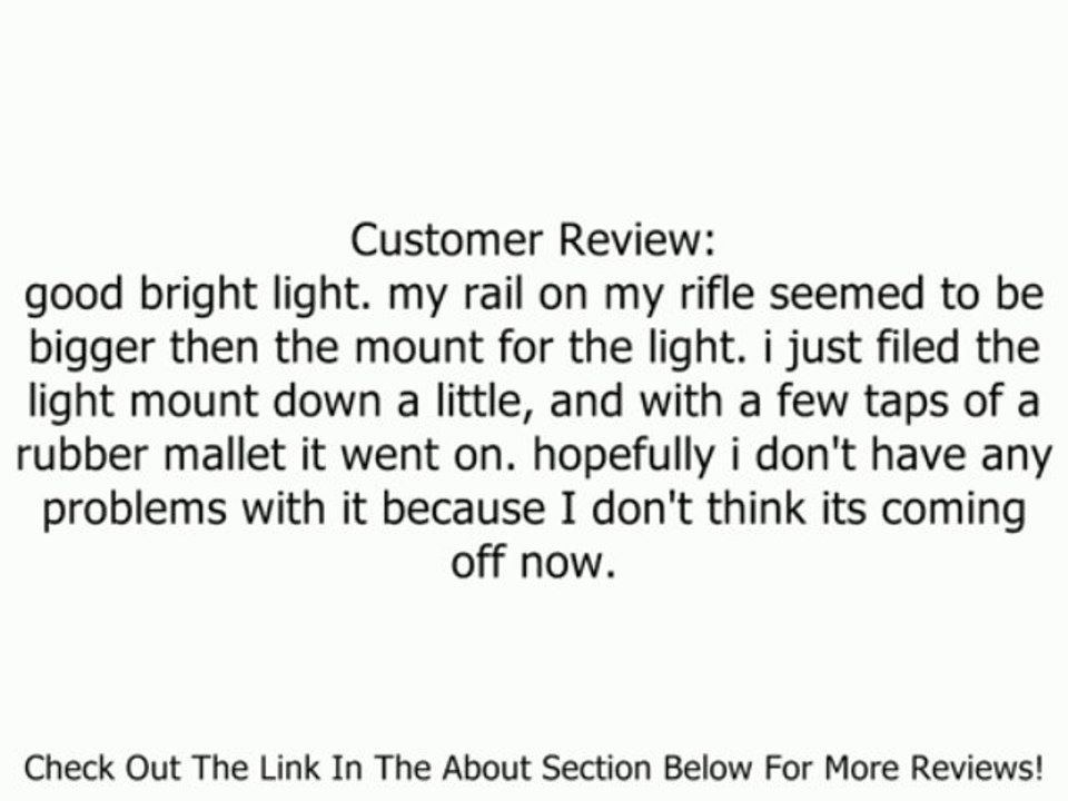 ATN J600W Javelin Weapon Mounted Flashlight Review