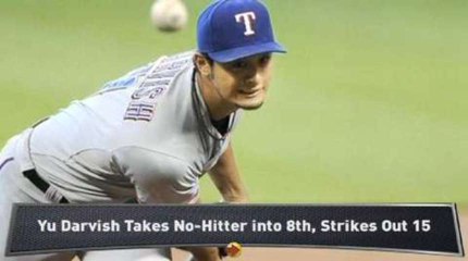 MLB: Darvish, Kuroda Shine on Monday