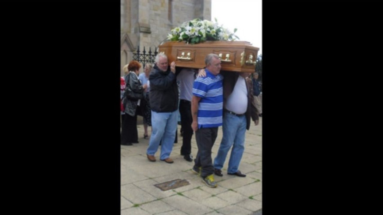 PETER KELLY FUNERAL 9th AUGUST 2013