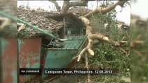 Strong typhoon hits northern Philippines - no comment