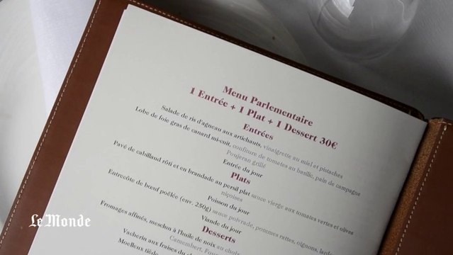 Visite de Chez Françoise, la cantine des parlementaires