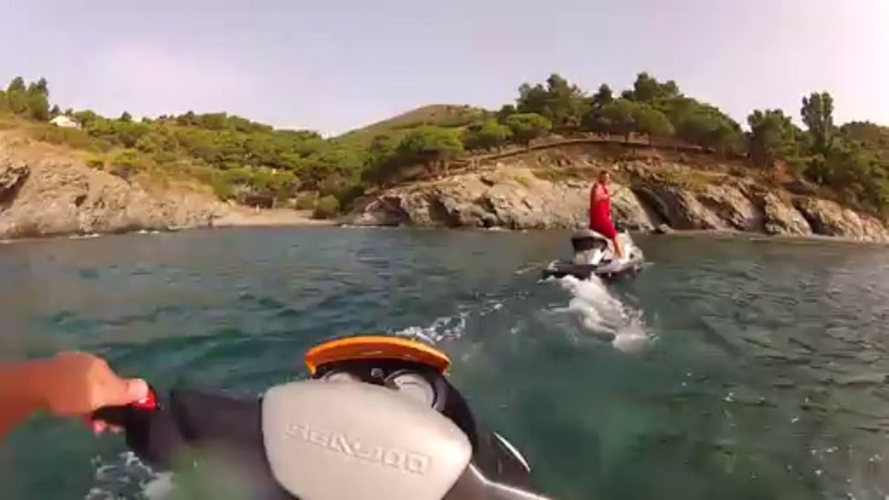 JetSki à la frontière Espagnol