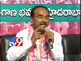 Fasting Semandhra minister's wife's must show same concern for Telangana - TRS Etela
