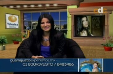 Maite Perroni en Bajio Noticias