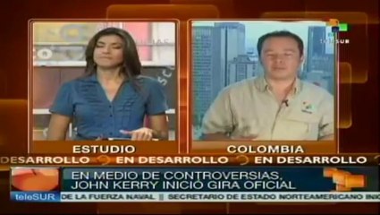 John Kerry ofreció su respaldo al proceso de paz colombiano