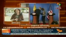 En medio de controversias John Kerry inicia gira en Brasil