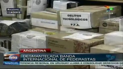 Desmantelan red internacional de pornografía infantil en Argentina