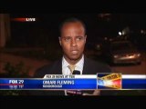 Guy Moons Camera On Live TV During Fox 29 News Philly Report