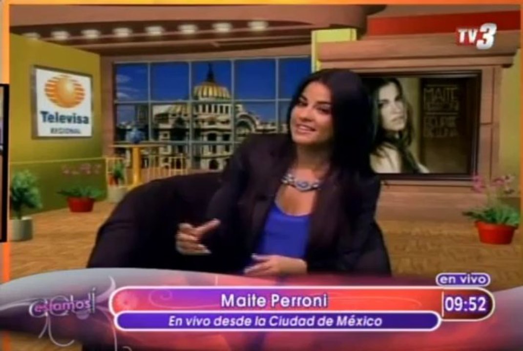 Entrevista: Maite Perroni (@maiteoficial) En Estamos Aqui