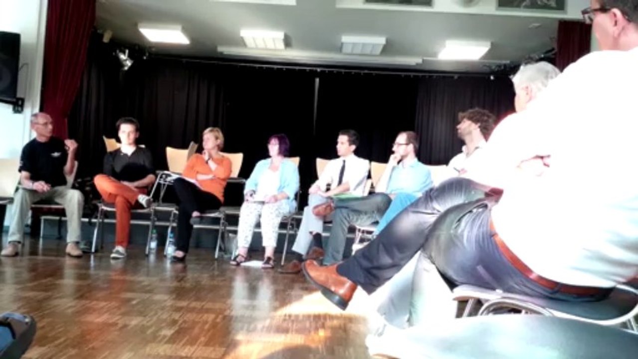 Teil1: Wahlforum 2013 des DGB in der Kiezspinne (Lichtenberger Direktkandidaten)