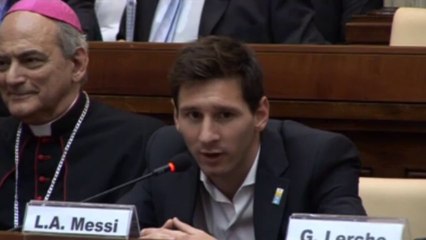 Messi: "Per migliorare come persona bisogna partire dal rispetto"