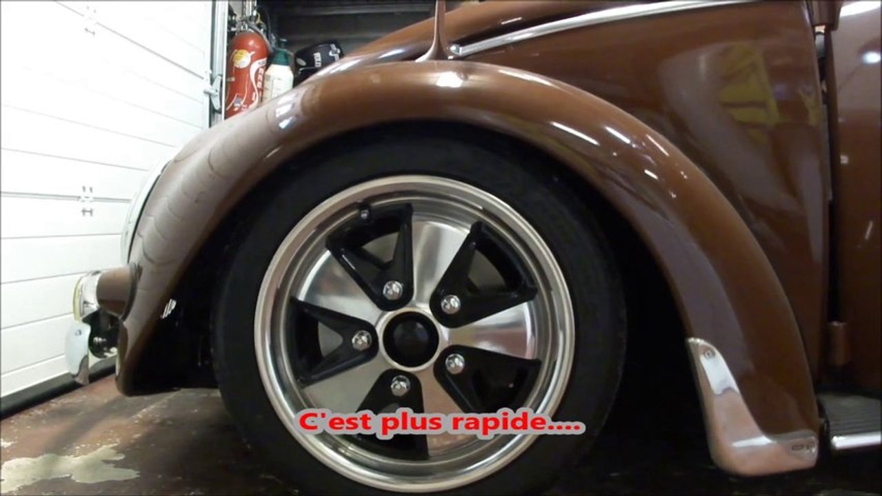 Amortisseur gonflable MONROE MA 803 sur une cox.