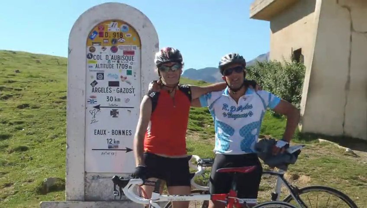Col d'Aubisque à vélo