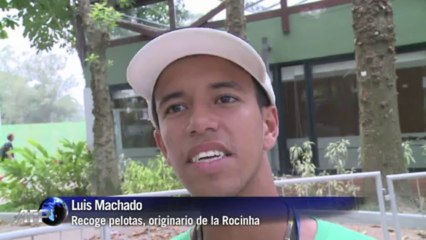 De recogepelotas a tenista pro