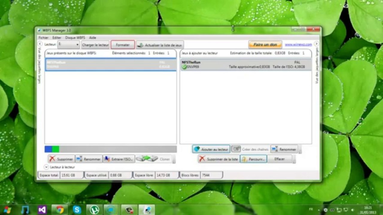 [Tuto] Ajouter Jeu Wii sur Clé USB