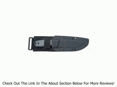 ESEE Knives Model 4 Plain Edge 4P-MB with Molded Kydex sheath with cordura MOLLE back Review