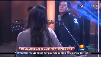 Se grabó el video oficial del tema de Mentir Para Vivir