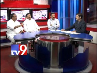 Seemandhra MP's protest at Parliament house - Part - 2