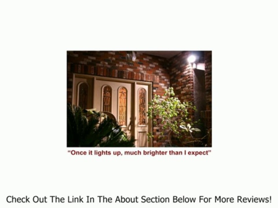 eLEDing Pure Digital Solar Powered Motion Activated LED Security Flood Lights Review