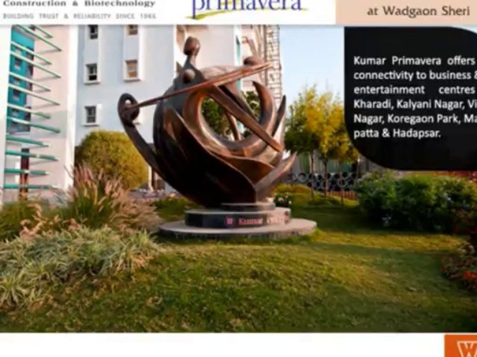 Flats in Pune at Kumar Primavera are Par Excellence