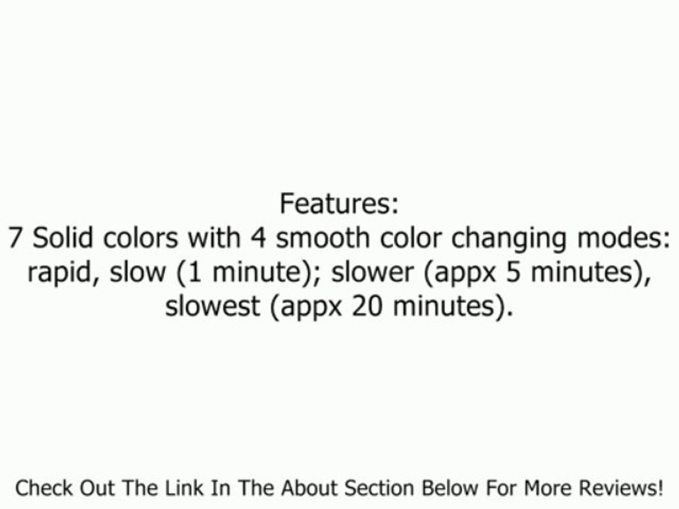 BULBWIZARDS PoolBright Color Changing LED Pool Light 120 Volt Review